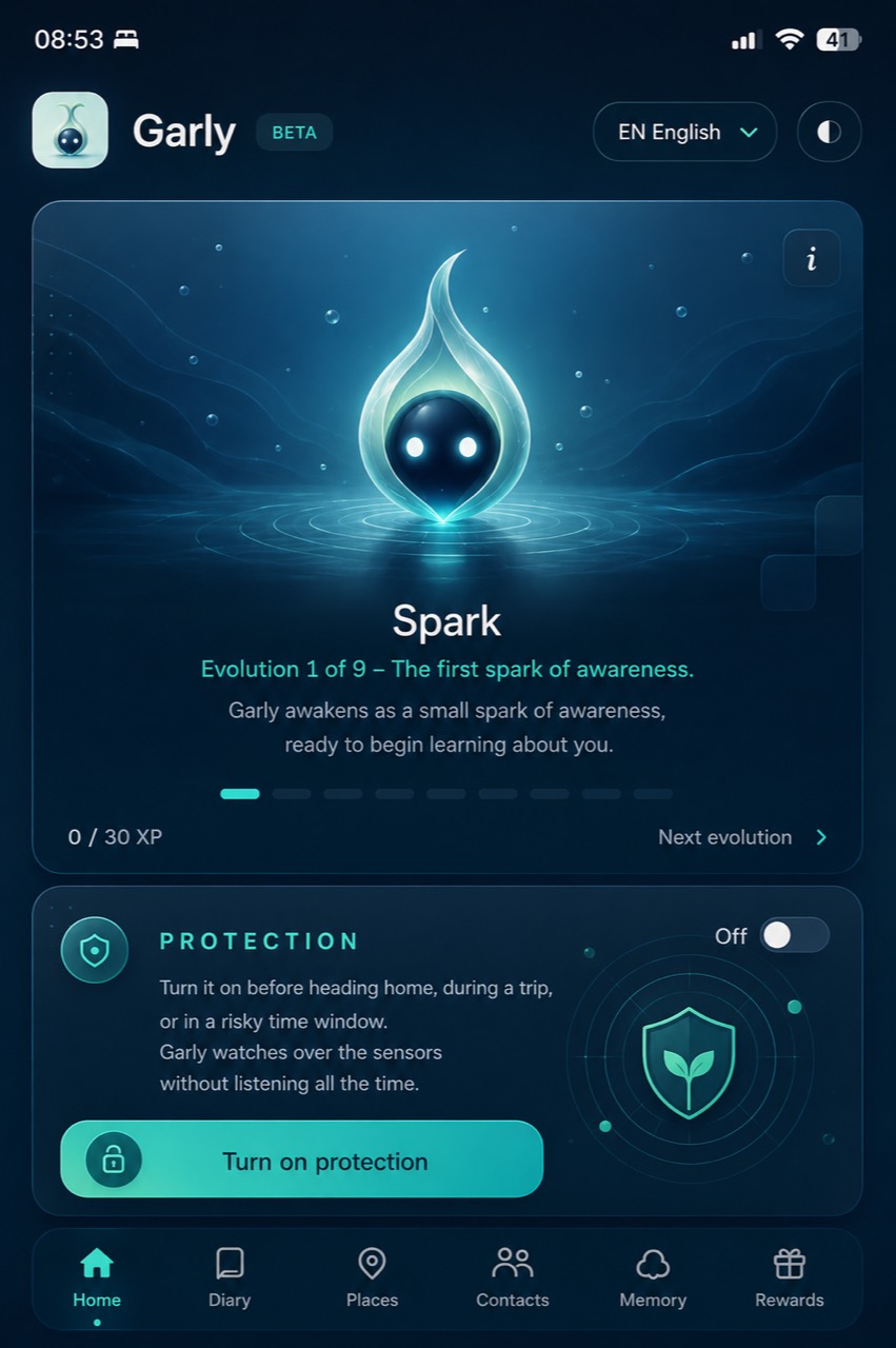 Mint Circuit interface theme preview